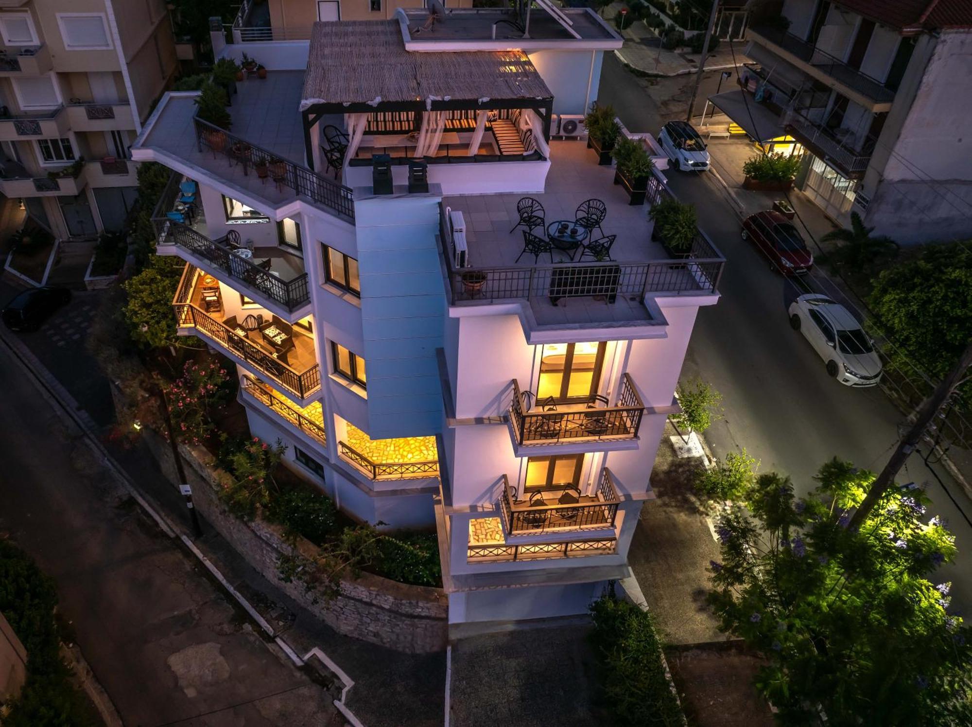 Magical Seaside Town Boutique Apts 2 키파리씨아 외부 사진